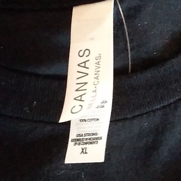 Canvas screen print t-shirt m - Picture 2 of 4